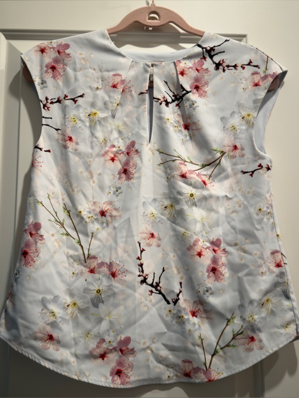 Ted Baker cherry blossom print top
